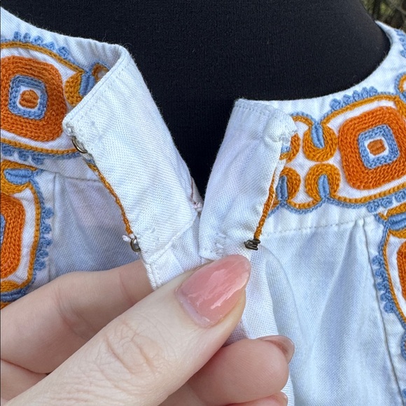 Tory Burch Embroidered Bridgette Dress, size XL - Picture 9 of 12